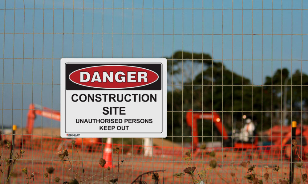 Workplace Safety Signs - Emmjay - Construction & Trades Sign