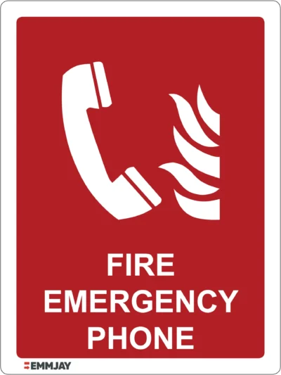 EGL 0052 Emergency Signs – Fire Emergency Phone Sign