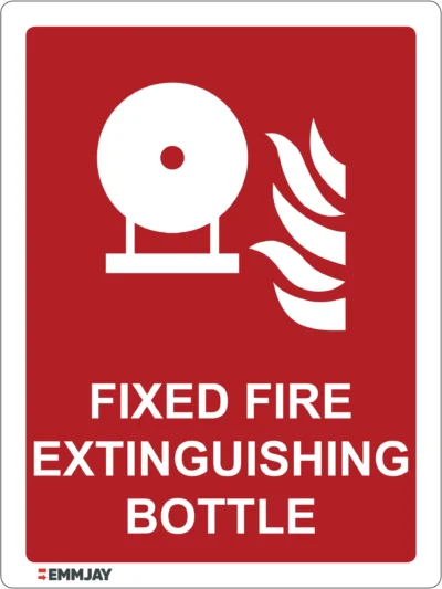 EGL 0060 Emergency Signs – Fixed Fire Extinguishing Bottle Sign