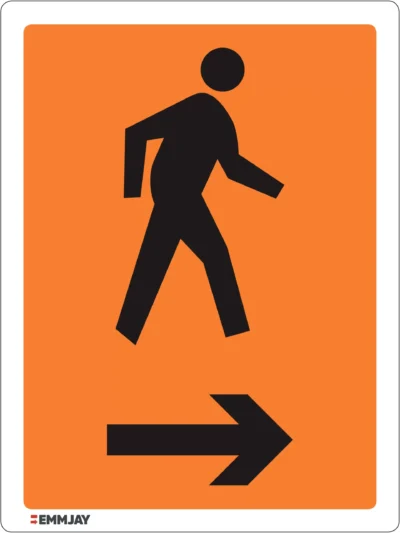 EGL 0142 Information – Move Right Sign