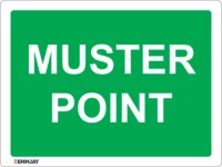 EGL 0143 Information – Muster Point Sign