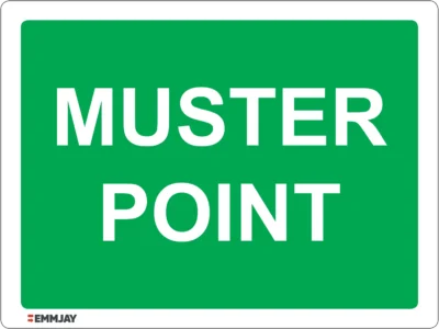 EGL 0143 Information – Muster Point Sign