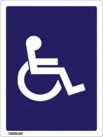 EGL 0144 Information – Parking for the Disabled Sign