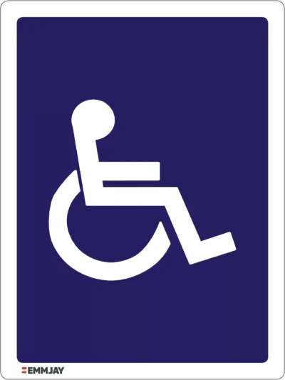 EGL 0144 Information – Parking For The Disabled Sign