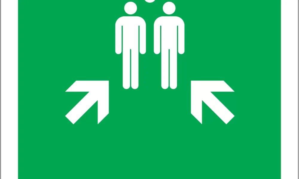 Workplace Safety Signs - Emmjay - Evacuation Point Sign