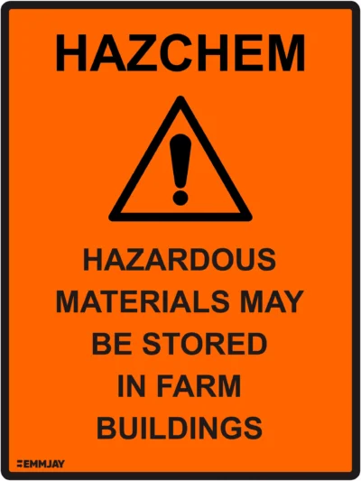 EGL 0234 HAZCHEM – Hazardous Materials Sign