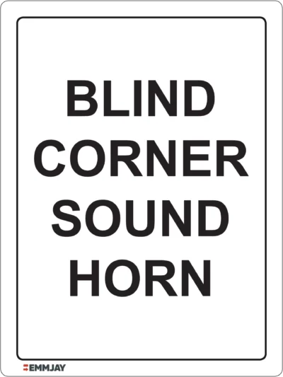 EGL 0319 Mandatory – Blind Corner Sound Horn Sign