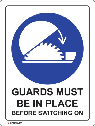 EGL 0335 Mandatory – Guards Must Be In Place Before Switching Sign