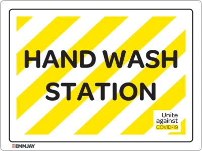 EGL 0400 COVID SIGN – Hand Wash Station Sign
