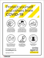 EGL 0401 COVID SIGN – Protect Yourself and Others From COVID-19 Sign