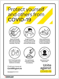 EGL 0401 COVID SIGN – Protect Yourself and Others From COVID-19 Sign