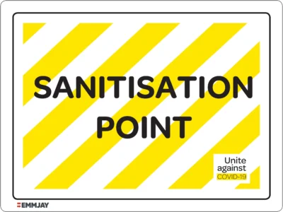 EGL 0402 COVID SIGN – Sanitisation Point Sign