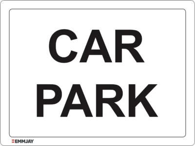 EGL 0417 NOTICE – Car Park Sign