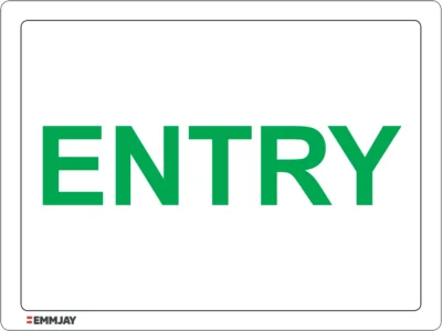 EGL 0423 Notice – Entry Sign
