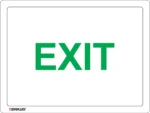 EGL 0425 Notice – Exit Sign