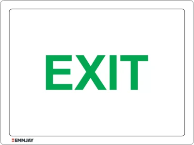 EGL 0425 Notice – Exit Sign
