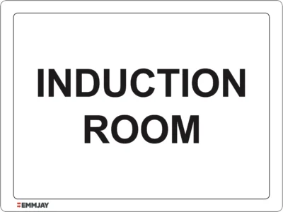 EGL 0428 Notice – Induction Room Sign