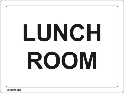 EGL 0431 Notice – Lunch Room Sign