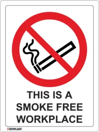 EGL 0562 PROHIBITION – This is a Smoke Free Workplace Sign