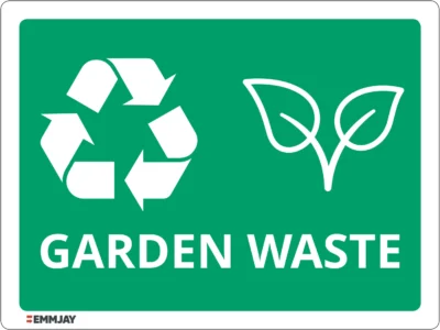 EGL 0651 School Sign – Garden Waste Sign