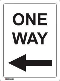EGL 0657 School Sign – One Way Left Sign