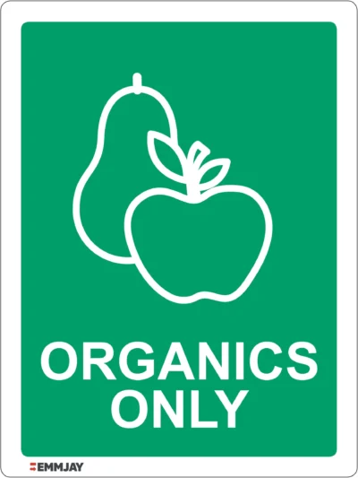 EGL 0659 School Sign – Organics Only Sign