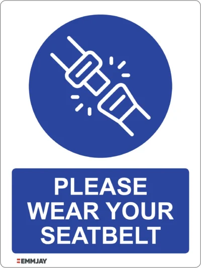 EGL 0667 School Sign – Please Wear Your Seatbelt Sign