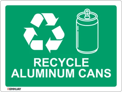 EGL 0668 School Sign – Recycle Aluminum Cans Sign