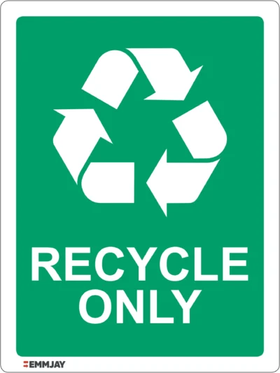 EGL 0670 School Sign – Recycle Only Sign