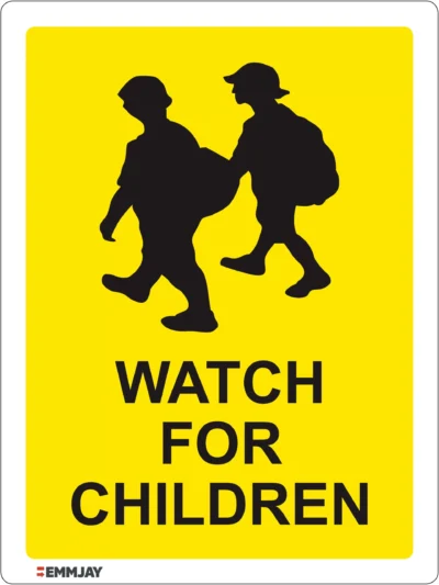 Workplace Safety Signs - Emmjay - Watch For Children Sign