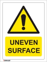 EGL 0705 WARNING – Uneven Surface Sign