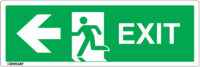 EGL 0104 Information – Exit to the Left Sign