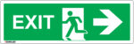 EGL 0105 Information – Exit to the Right Sign