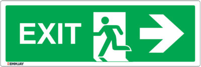 EGL 0105 Information – Exit To The Right Sign