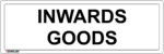 EGL 0107 Information – Inwards Goods Sign