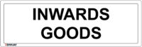 EGL 0107 Information – Inwards Goods Sign