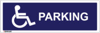 EGL 0116 Information – Parking for the Disabled Sign
