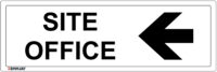 EGL 0121 Information – Site Office to the Left Sign