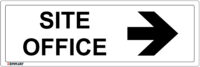 EGL 0122 Information – Site Office to the Right Sign