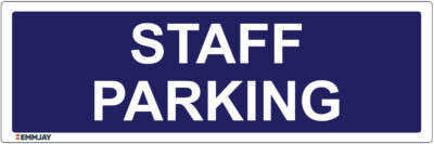 EGL 0123 Information – Staff Parking Sign