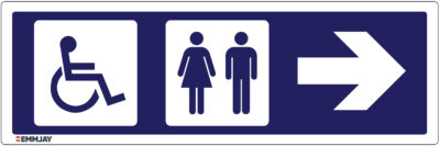 EGL 0126 Information – Toilet For The Disabled Right Sign