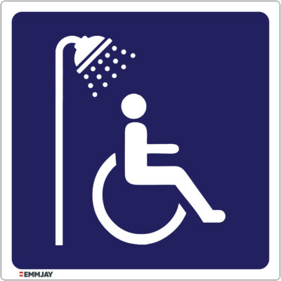 EGL 0150 Information – Shower Cubicle For The Disabled Sign