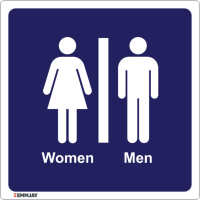 EGL 0154 Information – Toilet Dames Gentlemen Label Sign