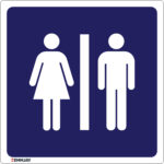 EGL 0155 Information – Toilet Dames Gentlemen Sign