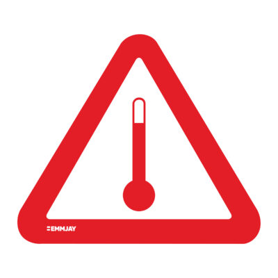 EGL 0221 HAZCHEM – Elevated Temperatures Sign