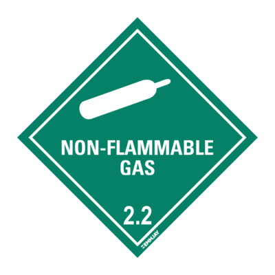 EGL 0246 HAZCHEM – Non-Flammable Gas 2.2 Sign