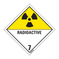 EGL 0253 HAZCHEM – Radioactive 7 Sign