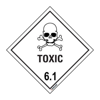 EGL 0260 HAZCHEM – Toxic 6.1 Sign