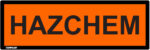 EGL 0263 HAZCHEM Sign