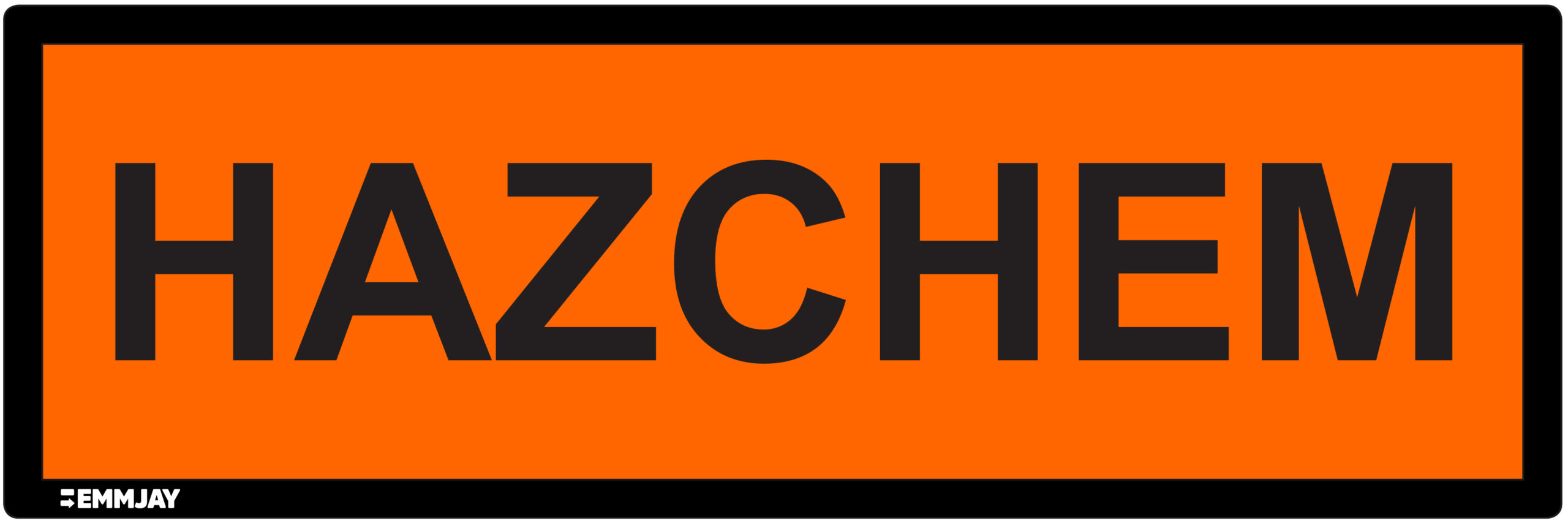 Workpalce Safety Signs - Emmjay - HAZCHEM Sign